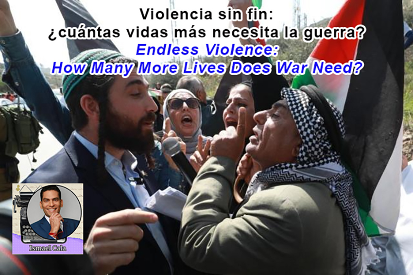 La violencia solo genera más violencia. Cada bomba deja un trauma. Cada ataque, una nueva herida abierta. Cada represalia, un nuevo motivo para continuar el ciclo.